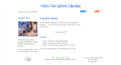 Desktop Screenshot of advent-calendars.org